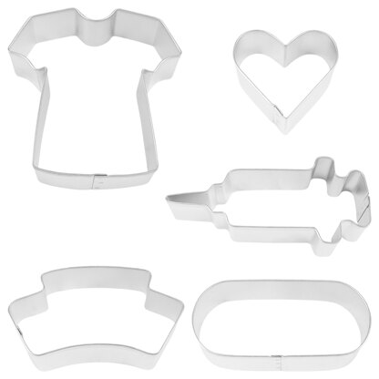 R&M Nurse Cookie Cutters Set of 5