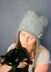 Cat earflap hat and cowl set