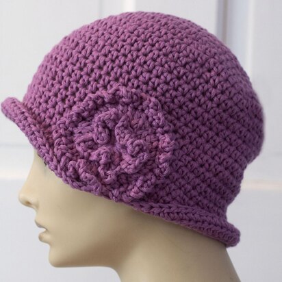 Cotton Flapper Cloche