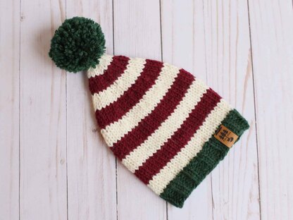 Christmas Elf Stocking Cap Hat