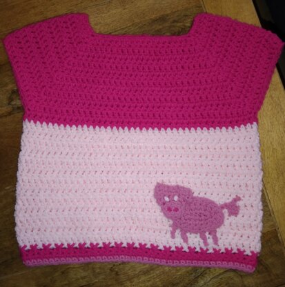 Pink Pig Top