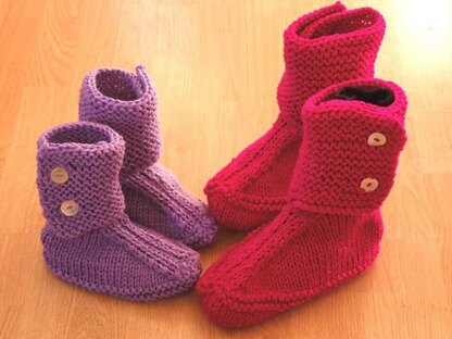 Slouch Slippers For the Family