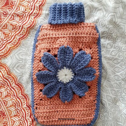 Cosmos Hot Water Bottle Cover