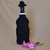 Groom Champagne Bottle Art Pattern