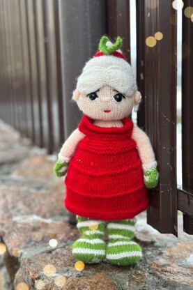 Mrs Claus knitting pattern