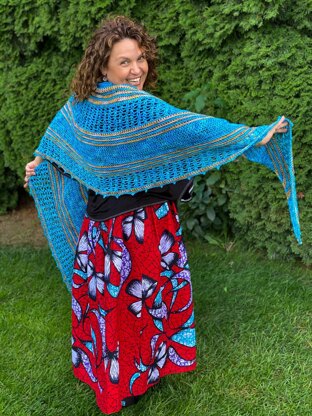 Chrysalis County Shawl