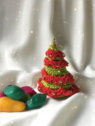 Christmas Tree - Christmas Decoration, Christmas gifting idea, Christmas Toys for Kids, Christmas Tree Decoration, Christmas crochet pdf pattern with video tutorials