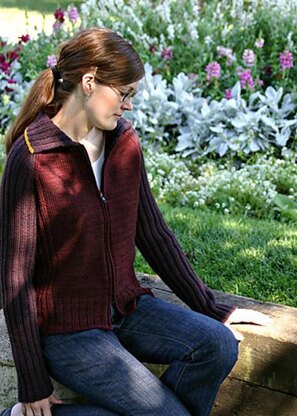 Ribby cardi