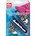 Prym Non-sew Press Fastener Jersey Retaining Ring 10mm Silver-Coloured