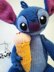 Toy knitting patterns - Knit an adorable blue toy based on Lilu and Stitch