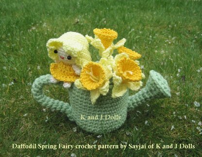 Daffodil Spring Fairy - Amigurumi crochet pattern