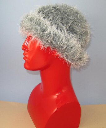 Faux Fun Fur Russian Beanie Hat