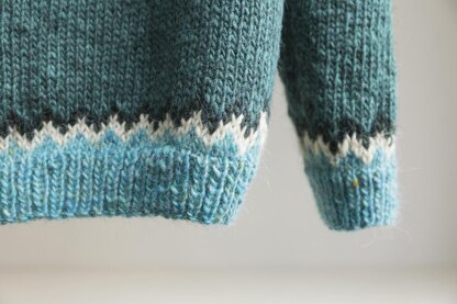 PUFFIN Bird Icelandic Lopapeysa Sweater for Adults and Kids