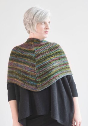 Madelia Cape in Berroco Millefiori Light Luxe - Downloadable PDF