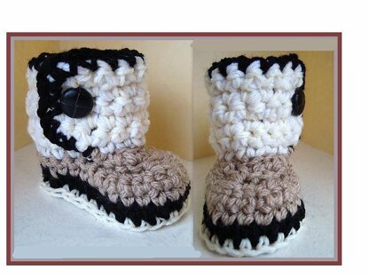 454 CROCHET BABY BOOTS