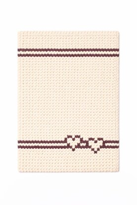 Valentine Chunky Blanket Pattern. Finger Knitting : Good Easy DIY Tutorial (PDF).