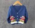 P163 Teddy on a Sleigh Cardigans