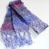 Blueberry Drop Scarf