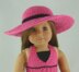 Wide Brim Sunhat - 18" American Girl Doll