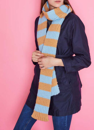 Paintbox Yarns Horizon Scarf PDF (Free)