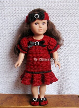 Holiday Doll Outfit