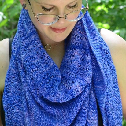 Little River Shawl - knitting pattern