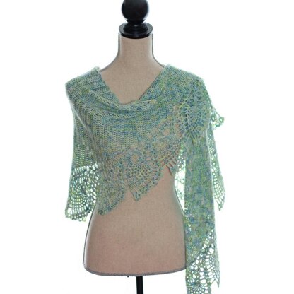 Sea Glass Shawl