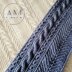 ALPINA cabled blanket