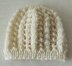 Lainey - Babies lace stitch beanie