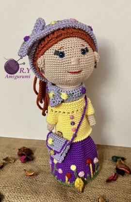 Amigurumi Lala recycle doll