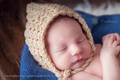 Unisex Textured Pixie Bonnet