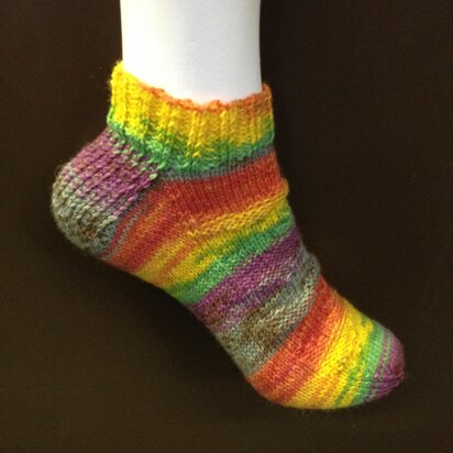 Little Zig Big Zag 4ply Socks