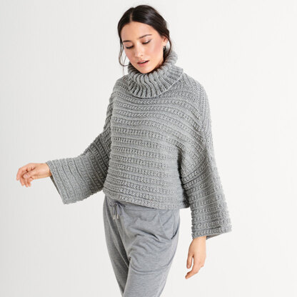 Lana Grossa 12 Pullover in Slow Wool Canapa PDF