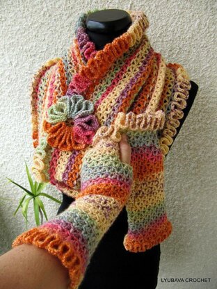 Happy Autumn Colours Scarf