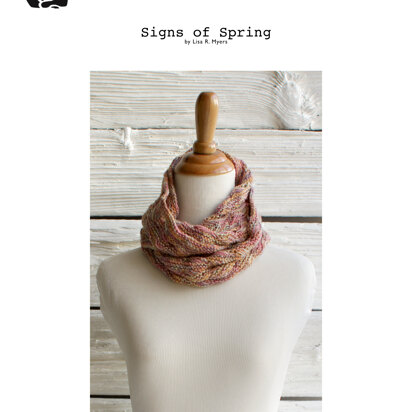 Signs of Spring Scarf in Manos del Uruguay Serena