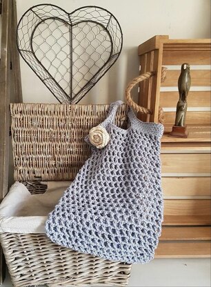 Shopping bag UK and US crochet terms
