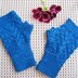 Nordic Lace Mitts (Instructions to work flat)