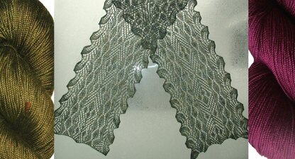 Thriving and Falling Leaves Scarf or Cowl