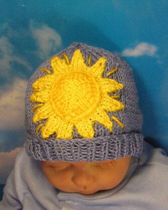 Baby All Day Sunshine Beanie hat