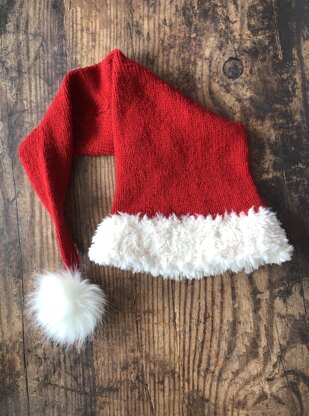 crochet santa hat with beard