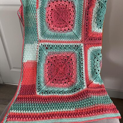 Granny Square Blanket