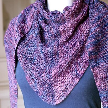 Joanna - Triangle shawl - knitting pattern