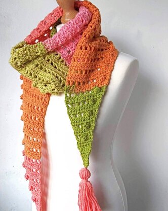 Orange Spice Scarf