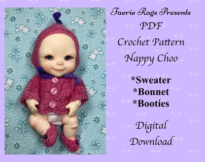 Layette for 6 inch Baby doll