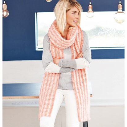 Scarf in Rico Fashion Mademoiselle Chunky - 637 - Downloadable PDF