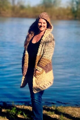 Kirra Cardi, Hooded Cardigan