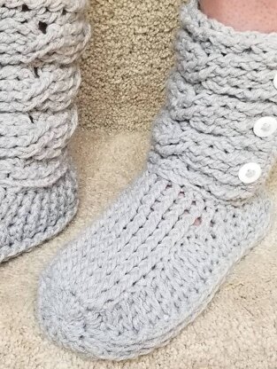 Slipper boot with Cuff