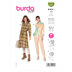 Burda Style Misses' Shirt Dress and Blouse with Cuffed Sleeves B5971 - Sewing Pattern