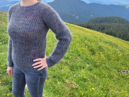 Muted Rainbow Pullover