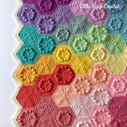 Hexi Bobble Blanket